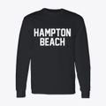 Hampton Beach New Hampshire Classic Block Classic Long Sleeve T-Shirt additional view 1