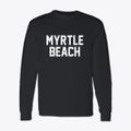 Myrtle Beach South Carolina Classic Block Classic Long Sleeve T-Shirt additional view 1