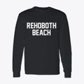Rehoboth Beach Delaware Classic Block Classic Long Sleeve T-Shirt additional view 1