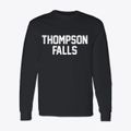 Thompson Falls Montana Classic Block Classic Long Sleeve T-Shirt additional view 1
