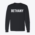 Bethany Illinois Classic Block Classic Long Sleeve T-Shirt additional product view 1