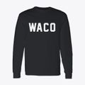 Waco Texas Classic Block Classic Long Sleeve T-Shirt additional product view 1