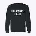 Delaware Park New Jersey Classic Block Classic Long Sleeve T-Shirt additional view 1