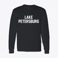 Lake Petersburg Illinois Classic Block Classic Long Sleeve T-Shirt additional view 1