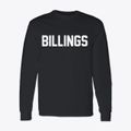 Billings Oklahoma Classic Block Classic Long Sleeve T-Shirt additional view 1