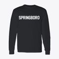 Springboro Pennsylvania Classic Block Classic Long Sleeve T-Shirt additional product view 1