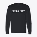 Ocean City Washington Classic Block Classic Long Sleeve T-Shirt additional view 1