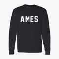 Ames Nebraska Classic Block Classic Long Sleeve T-Shirt additional view 1