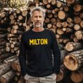 Milton Massachusetts Classic Block Classic Long Sleeve T-Shirt additional view 2