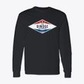 Rindge New Hampshire Diamond Star Classic Long Sleeve T-Shirt additional view 1