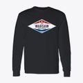 Warsaw North Carolina Diamond Star Classic Long Sleeve T-Shirt additional view 1