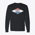 Seattle Washington Diamond Star Classic Long Sleeve T-Shirt additional view 1