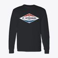 St. Petersburg Florida Diamond Star Classic Long Sleeve T-Shirt additional view 1