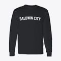 Baldwin City Kansas Classic Curve Classic Long Sleeve T-Shirt additional view 1
