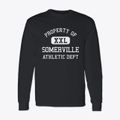 Somerville Massachusetts Athletic Dept Classic Long Sleeve T-Shirt additional view 1