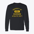 Hudson Massachusetts Athletic Dept Classic Long Sleeve T-Shirt additional view 1