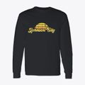 Johnson City Kansas Sublime Sunset Classic Long Sleeve T-Shirt additional view 1
