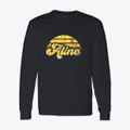 Aline Oklahoma Sublime Sunset Classic Long Sleeve T-Shirt additional product view 1