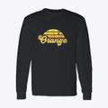 Orange Connecticut Sublime Sunset Classic Long Sleeve T-Shirt additional view 1