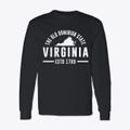 Virginia Motto Classic Long Sleeve T-Shirt additional view 1