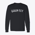 Queen City Texas Timeless Retro Classic Long Sleeve T-Shirt additional view 1