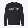 Dighton Kansas Timeless Retro Classic Long Sleeve T-Shirt additional view 1