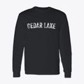 Cedar Lake Wisconsin Timeless Retro Classic Long Sleeve T-Shirt additional view 1