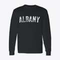 Albany New Hampshire Timeless Retro Classic Long Sleeve T-Shirt additional view 1
