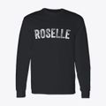 Roselle New Jersey Timeless Retro Classic Long Sleeve T-Shirt additional view 1