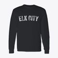 Elk City Kansas Timeless Retro Classic Long Sleeve T-Shirt additional view 1