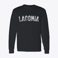 Laconia New Hampshire Timeless Retro Classic Long Sleeve T-Shirt additional view 1