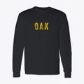 Oak Nebraska Timeless Retro Classic Long Sleeve T-Shirt additional view 1