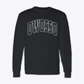 Owosso Michigan Trendy Block Classic Long Sleeve T-Shirt additional view 1