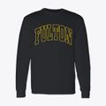 Fulton Indiana Trendy Block Classic Long Sleeve T-Shirt additional view 1