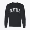 Seattle Washington Varsity Classic Long Sleeve T-Shirt additional view 1