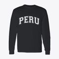Peru Massachusetts Varsity Classic Long Sleeve T-Shirt additional product view 1