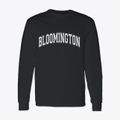 Bloomington Nebraska Varsity Classic Long Sleeve T-Shirt additional product view 1