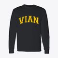 Vian Oklahoma Varsity Classic Long Sleeve T-Shirt additional view 1