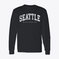 Seattle Washington Urban Vibe Classic Long Sleeve T-Shirt additional view 1
