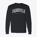 Friendsville Maryland Urban Vibe Classic Long Sleeve T-Shirt additional view 1