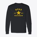 Boaz Wisconsin Star Classic Long Sleeve T-Shirt additional view 1
