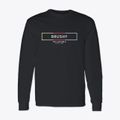 Brushy Oklahoma Artbox Classic Long Sleeve T-Shirt additional product view 1