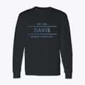 Davis North Carolina Horizon Classic Long Sleeve T-Shirt additional product view 1