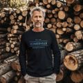Somerville Massachusetts Horizon Classic Long Sleeve T-Shirt additional product view 2