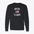 Ware Illinois Patriot Classic Long Sleeve T-Shirt additional product view 1