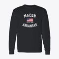 Macon Arkansas Patriot Classic Long Sleeve T-Shirt additional view 1
