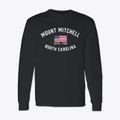 Mount Mitchell North Carolina Patriot Classic Long Sleeve T-Shirt additional view 1