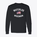 Waterloo Wisconsin Patriot Classic Long Sleeve T-Shirt additional view 1