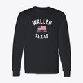 Waller Texas Patriot Classic Long Sleeve T-Shirt additional product view 1