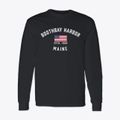 Boothbay Harbor Maine Patriot Classic Long Sleeve T-Shirt additional view 1